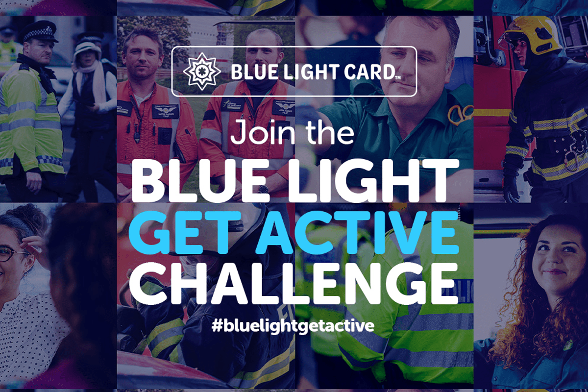 Join the Blue Light Challenge and help raise vital funds for the UK's emergency services workers
