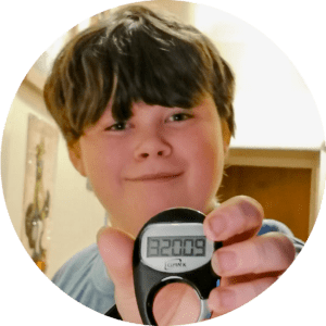 13 year old ambulance-loving Lucas is walking 1,000,000 steps in March to raise money for The Ambulance Staff Charity (TASC)